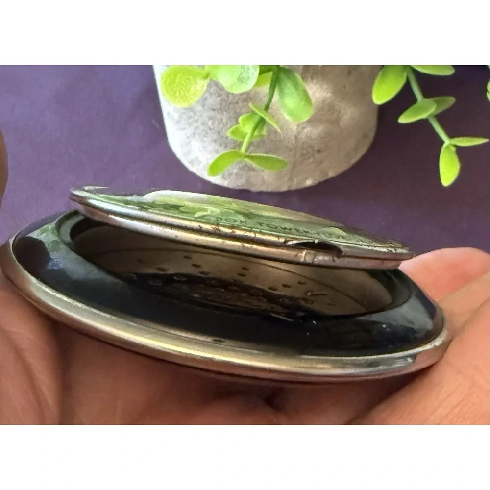 1930's souvenir BOK TOWER ORLANDO Florida pocket mirror compact
